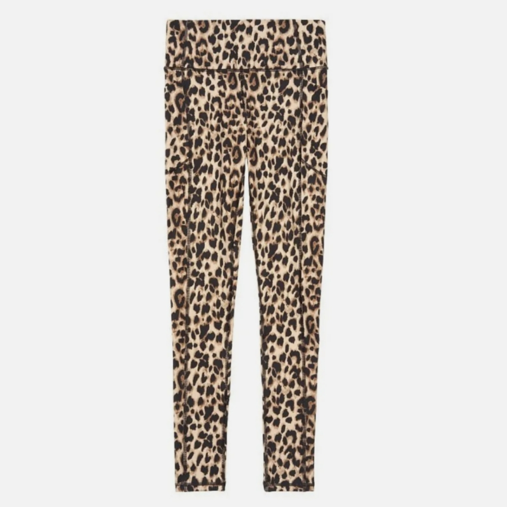 NWOT Victoria's Secret leopard print leggings